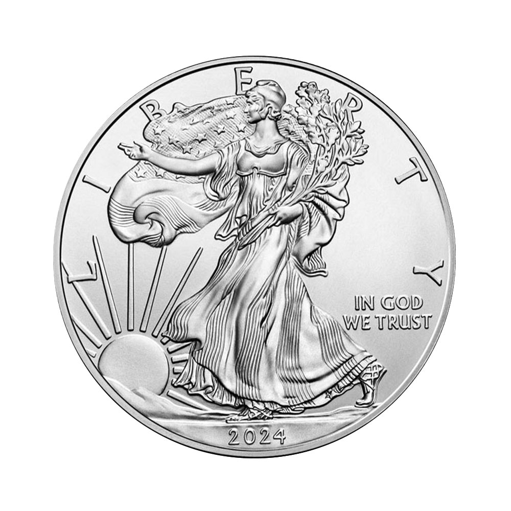 2024 1온스 실버 이글 불리온 주화(Coin) 1$(USD) 20ea